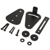 Max Steel Sliding Barn Wood Door Lock Pull Door Gate Latch Hardware Black - Aladdin Shoppers