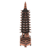 Home Decor Wenchang Pagoda Tower Statue Fengshui Ornament Copper1 L