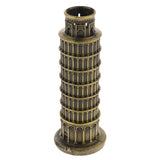 Leaning Tower of Pisa Figurine Collectable Statue Model DIY Decor Bronze L