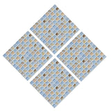 Max 4Pcs Self Adhesive Mosaic Brick Pattern Vinyl Tile Sticker Wall Paper Panels n - Aladdin Shoppers