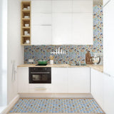 Max 4Pcs Self Adhesive Mosaic Brick Pattern Vinyl Tile Sticker Wall Paper Panels o - Aladdin Shoppers