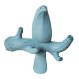 Max Wall Mounted Resin Coat Robe Hook Birds Stand on Branch Hanger Rack Blue A - Aladdin Shoppers