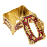Max European Style Acrylic Tissue Box Luxury Facial Case Holder Golden Red - Aladdin Shoppers