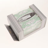 Max European Style Acrylic Tissue Box Luxury Facial Case Holder Sliver Green - Aladdin Shoppers