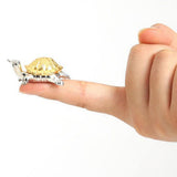 Max Chinese Fengshui Decor Incense Burner Coils Stick Smoke Censer Golden Turtle