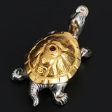 Max Chinese Fengshui Decor Incense Burner Coils Stick Smoke Censer Golden Turtle