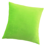 Max Decorative Throw Pillow Cover Velvet Cushion Cover Pillowcase Green 60 x 60cm