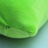 Max Decorative Throw Pillow Cover Velvet Cushion Cover Pillowcase Green 60 x 60cm