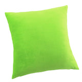 Max Decorative Throw Pillow Cover Velvet Cushion Cover Pillowcase Green 60 x 60cm