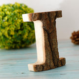 Maxbell  Handcraved Wooden Letters Door Numbers Alphabet Letter Floating Adress Name I