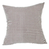 Solid Color Corduroy Pillow Case Square Sofa Cushion Cover Gray