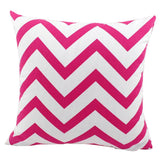 Max Canvas Stripe Printed Throw Pillow Cover Cushion Cover Pillowcase 50cm Pink - Aladdin Shoppers