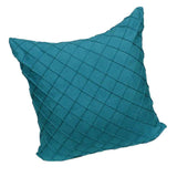 Soft Velvet Soild Decorative Square Throw Pillow Covers Blue-60x60cm