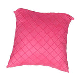 Max Soft Velvet Soild Decorative Square Throw Pillow Covers Rose Red-45x45cm - Aladdin Shoppers