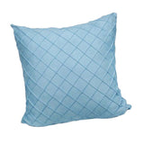 Soft Velvet Soild Decorative Square Throw Pillow Covers Light Blue-45x45cm