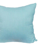 Max Suede Square Throw Pillow Case Sofa Bed Waist Cushion Cover Light Blue 50cm - Aladdin Shoppers