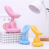 Max Balloon Rabbit Sculpture Resin Crafts Mini Balloon Rabbit Figurine Yellow-M - Aladdin Shoppers