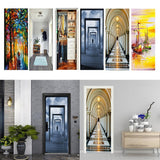 Max 3D DIY Self Adhesive Wall Door Fridge Sticker Art Decal Mural Wallpaper A - Aladdin Shoppers