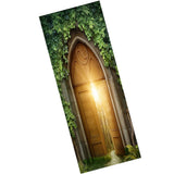 Max 2pcs 3D Removable Art Door Murals Decals Wall Stickers for Home DIY Decor S1 - Aladdin Shoppers
