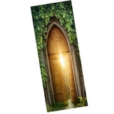 Max 2pcs 3D Removable Art Door Murals Decals Wall Stickers for Home DIY Decor S1 - Aladdin Shoppers