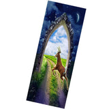 Max 2pcs 3D Removable Art Door Murals Decals Wall Stickers for Home DIY Decor S2 - Aladdin Shoppers