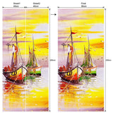 Max 3D door sticker removable wall sticker wallpaper door mural 90 x 200cm Pattern B - Aladdin Shoppers