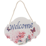 Max Shabby Chic Wood Sign Bar Cafe Shop Store Door Decor Hanging Plaque Welcome - Aladdin Shoppers