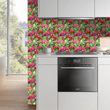 10Pcs/Set Vintage Tiles Stickers Bathroom Kitchen PVC Wall Stickers Decals G