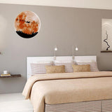Max Glow In The Dark Stickers Luminous Kids Bedroom Ceiling Wall Decals Orange - Aladdin Shoppers