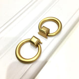 Vintage Furniture Handles Fitting Kit Cabinet Knobs Door Pull Ring Cupboard Dresser Closet Handle Antique Home Decor