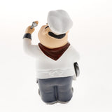 Italian Chef Shaped Kitchen Ornaments Resin Cook Statue Size-3