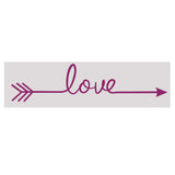 Max LOVE Wall Sticker Wallpaper Wedding Backdrop Sticker Mural Wall Poster Dark Purple - Aladdin Shoppers