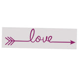 Max LOVE Wall Sticker Wallpaper Wedding Backdrop Sticker Mural Wall Poster Dark Purple - Aladdin Shoppers