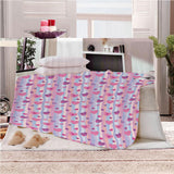 Max Large Soft Fleece Digital Printing Sofa Bed Blanket Throw D 150 x 200cm