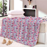 Max Large Soft Fleece Digital Printing Sofa Bed Blanket Throw D 150 x 200cm