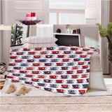 Max Large Soft Fleece Digital Printing Sofa Bed Blanket Throw L 150 x 200cm