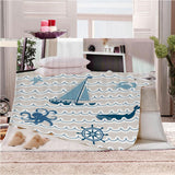 Max Large Soft Fleece Digital Printing Sofa Bed Blanket Throw N 150 x 200cm