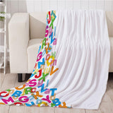 Max Large Soft Fleece Digital Printing Sofa Bed Blanket Throw O 130 x 150cm