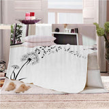 Max Large Soft Fleece Digital Printing Sofa Bed Blanket Throw R 150 x 200cm