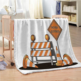 Max Maxb Digital Printing Flannel Blanket Soft Bed Sofa Throw Blanket 130x150cm I