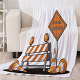 Max Maxb Digital Printing Flannel Blanket Soft Bed Sofa Throw Blanket 130x150cm I