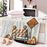 Max Maxb Digital Printing Flannel Blanket Soft Bed Sofa Throw Blanket 130x150cm I