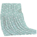 Max Maxb Digital Printing Flannel Blanket Soft Bed Sofa Throw Blanket 130x150cm M