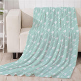 Max Maxb Digital Printing Flannel Blanket Soft Bed Sofa Throw Blanket 150x200cm N