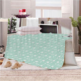 Max Maxb Digital Printing Flannel Blanket Soft Bed Sofa Throw Blanket 150x200cm N