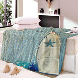 Maxbell Digital Printing Flannel Blanket Soft Bed Sofa Throw Blanket 130x150cm O