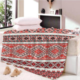 Maxbell Digital Printing Flannel Blanket Soft Bed Sofa Throw Blanket 130x150cm S