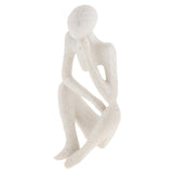 Man Sandstone Abstract Character Figurine Home Household Crafts Decor B