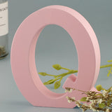 Max Pink Wooden Floating Letters Door Numbers Alphabet Letter Address Spells Q