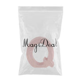Max Pink Wooden Floating Letters Door Numbers Alphabet Letter Address Spells Q
